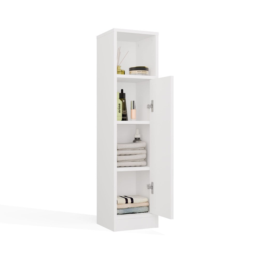 Badezimmerschrank Iva Weiß in Farbe von kommodly