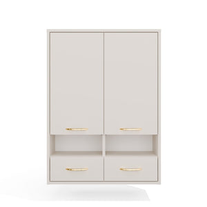 Wandhängeschrank Viva Weiß in Farbe von kommodly