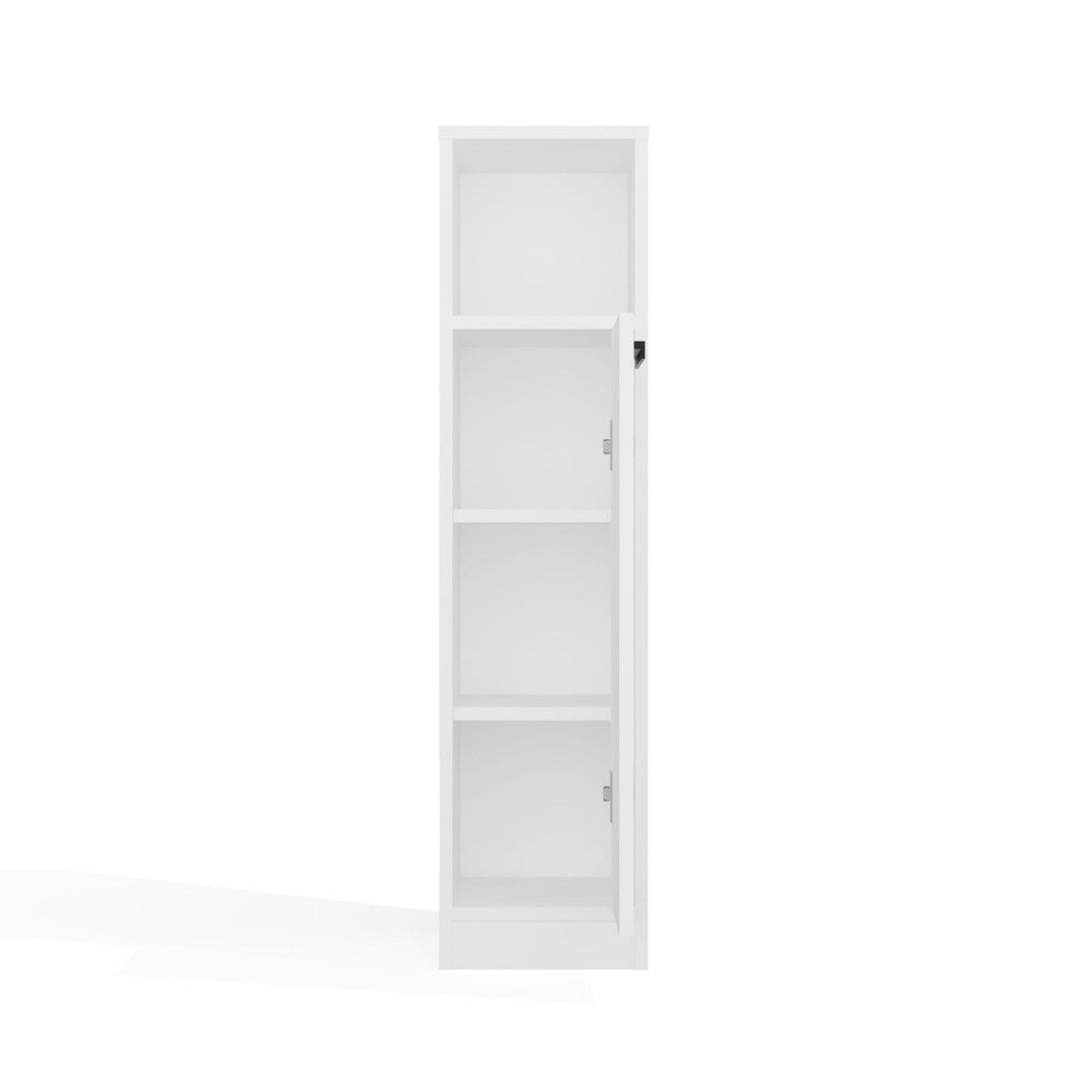 Badezimmerschrank Iva Weiß in Farbe von kommodly