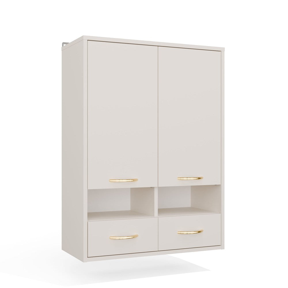 Wandhängeschrank Viva Weiß in Farbe von kommodly