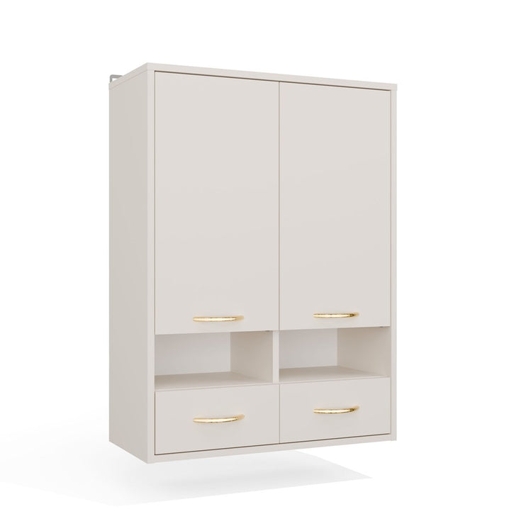 Wandhängeschrank Viva Weiß in Farbe von kommodly
