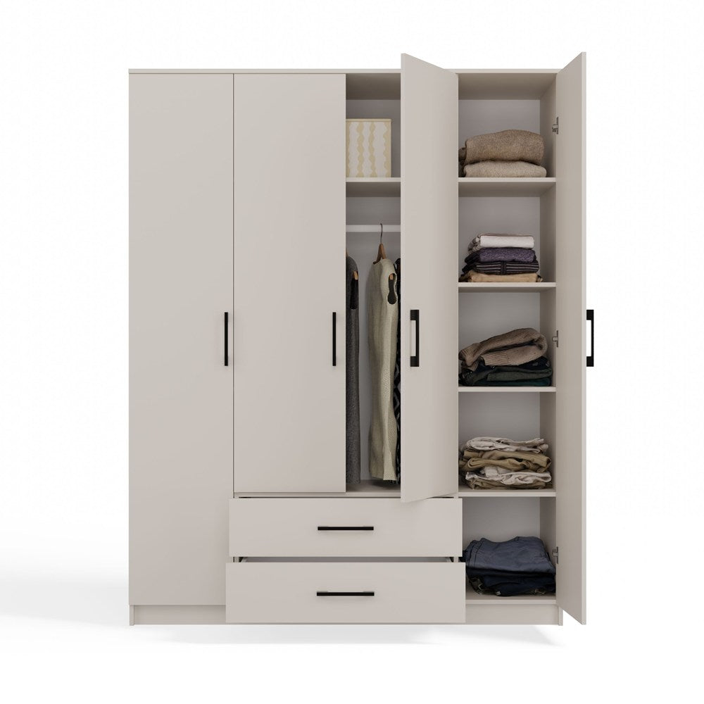 Kleiderschrank Kasi in Farbe von kommodly