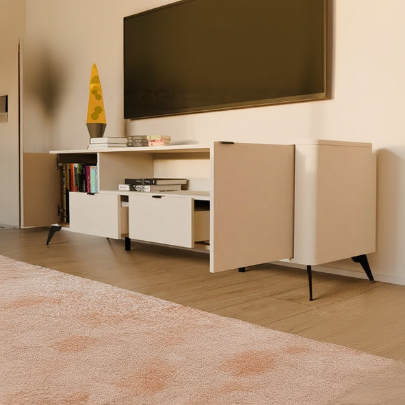 TV-Lowboard Vero in Farbe Kaschmir von kommodly