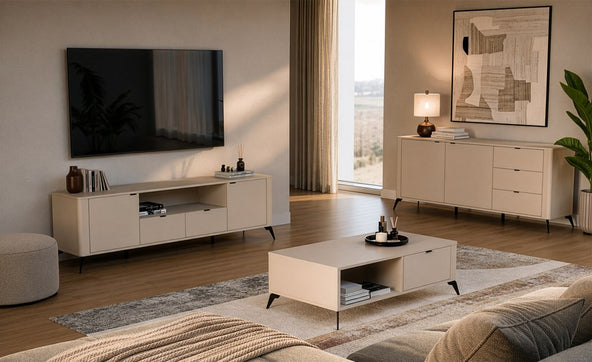 Couchtisch Kora Beige in Farbe von kommodly