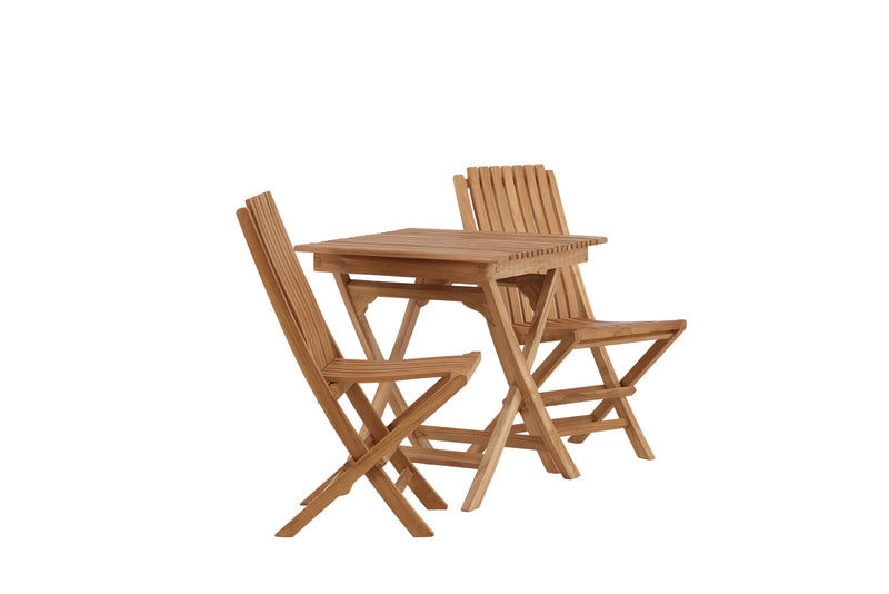 Gartenmöbel-Set Nanu Teak in Farbe von kommodly