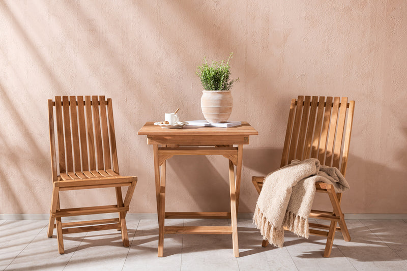 Gartenmöbel-Set Nanu Teak in Farbe von kommodly