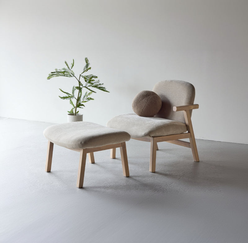 Sessel-Trio Vila Beige in Farbe von kommodly