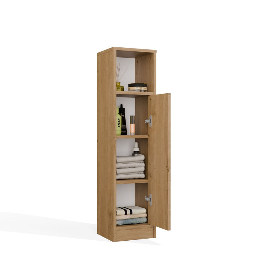 Badezimmerschrank Iva Weiß in Farbe von kommodly