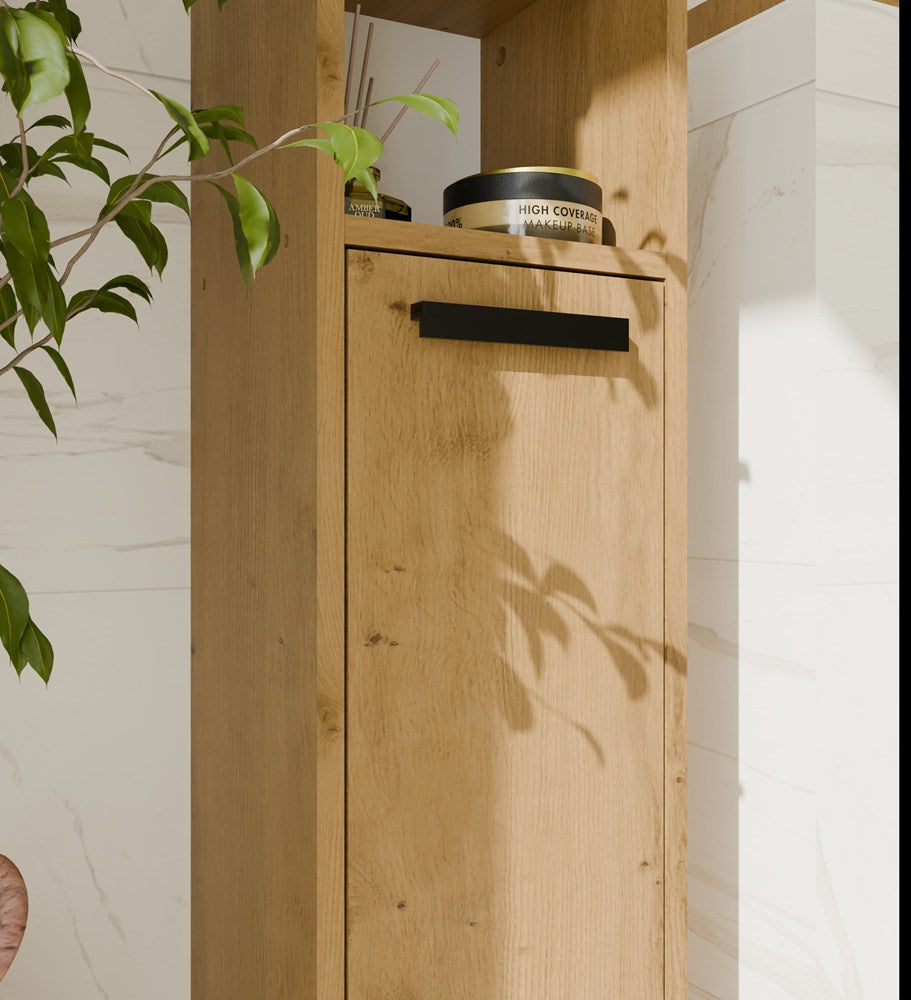 Badezimmerschrank Iva Weiß in Farbe von kommodly