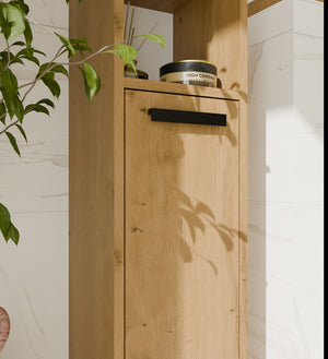 Badezimmerschrank Iva Weiß in Farbe von kommodly