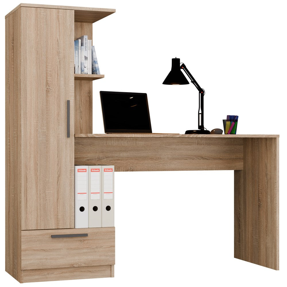 Schreibtisch Set Sally in Farbe Sonoma von Kommodly