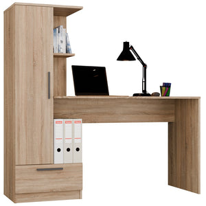 Schreibtisch Set Sally in Farbe Sonoma von Kommodly