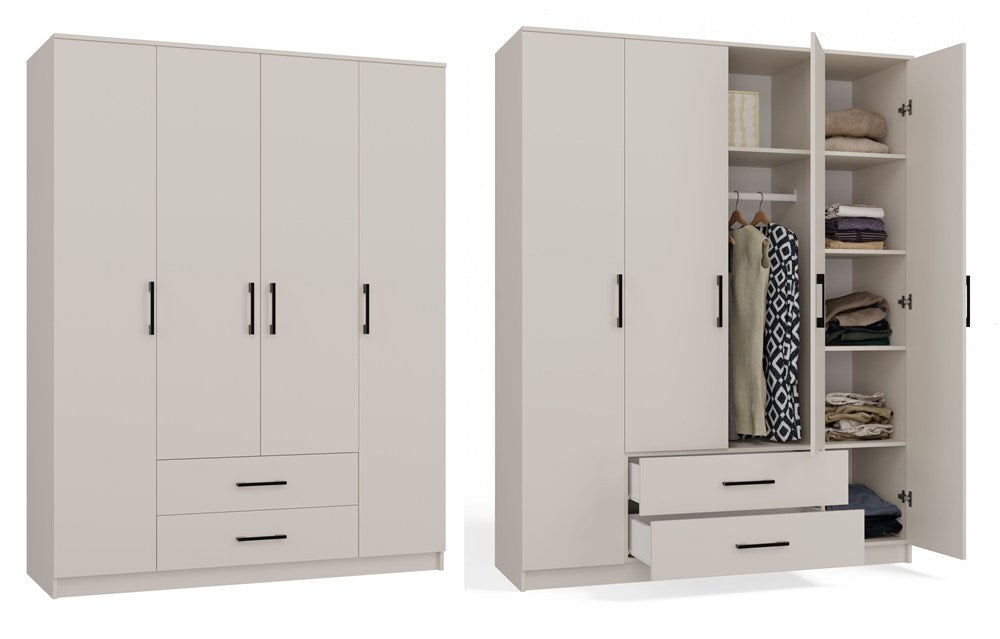 Kleiderschrank Kasi in Farbe von kommodly