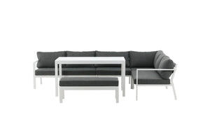 Ecksofa-Set Lino in Farbe von kommodly