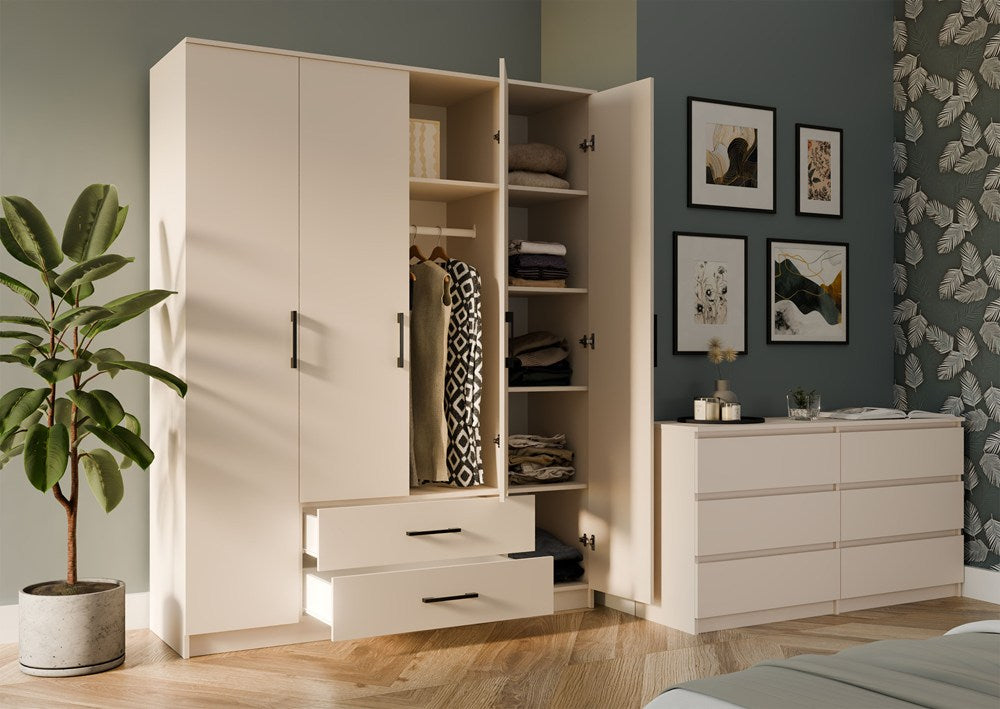Kleiderschrank Kasi in Farbe von kommodly