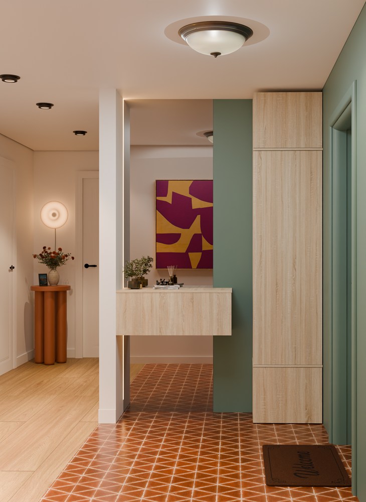 Garderobe Gerhard Single in Farbe von Kommodly