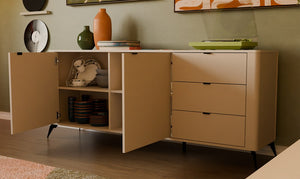 Kommode Zara Beige in Farbe von kommodly